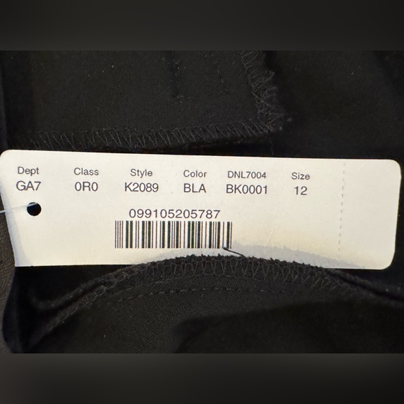 NWT Jcrew black Cameron full length pants - Picture 3 of 3